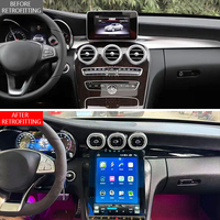 Kit di Aggiornamento Interno da W205 a W206 2014-2021, Cruscotto con Schermo Verticale per Mercedes Benz Classe C Berlina