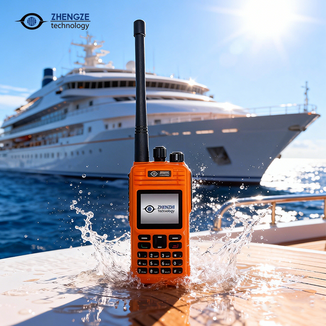 Factory Price Marine IP67 Waterproof VHF Wireless Intercom with LED Flexible Design 2000mAh Battery Portable
