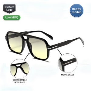 RTS Custom Retro Classic Square UV Protection Sunglasses 2026 Design Fashion Trends Vacation Sunglasses For Wholesale