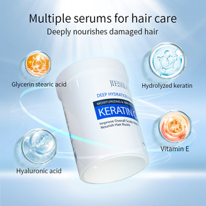 Venta al por mayor cuidado del cabello hidratar colágeno proteína reparación <span class=keywords><strong>dañado</strong></span> nutritivo transparente peluquería queratina mascarilla para el cabello - Product Image 4