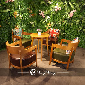 Mesa y sillas de <span class=keywords><strong>restaurante</strong></span> de madera maciza antigua, diseño <span class=keywords><strong>Continental</strong></span>, a la venta - Product Image 2