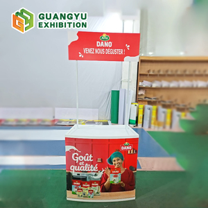 Bán buôn PP bảng khuyến mãi tùy chỉnh và di động có thể gập lại truy cập triển lãm thương mại truy cập bảng tròn cho triển lãm thương mại - Product Image 3