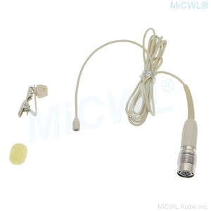 Microphone Lavalier à condensateur professionnel, pour <span class=keywords><strong>Studio</strong></span> d'enregistrement, karaoké, pince à revers, pour série Audio Technica ATW, sans fil, ceinture pack - Product Image 2