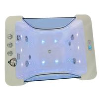 Nouveau design nouveau-né acrylique autoportant multifonctionnel température réglable ensemble de baignoire pour bébé baignoire pour bébé