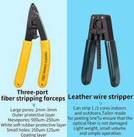 Kits d'outils d'épissage Ftth personnalisés ensemble sac boîte Cutter et compteur de puissance optique et fibre de Loactor de défaut visuel