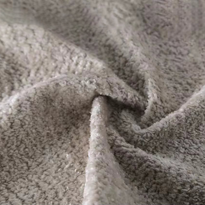 Tissu en velours uni ignifuge imperméable en feutre <span class=keywords><strong>blanc</strong></span> composé de chenille 100% polyester pour canapé et rideau - Product Image 4