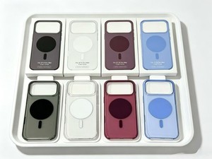 Coque de téléphone magnétique transparente couleur originale pour iPhone 18 17 Pro Max avec animation NFC pop-up, dos rigide et logo - Product Image 2