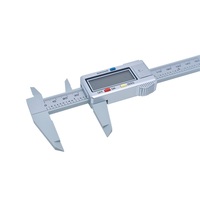 New 0-150mm Digital Vernier Caliper 6 Inch Card Ruler LCD Electronic Carbon Fiber Altimeter Micrometer Gauges Measuring Tool