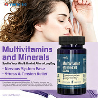 Complément alimentaire complet en comprimés multivitamines et minéraux avec D3, base nutritionnelle quotidienne pour adultes, en stock, commandes en gros bienvenues