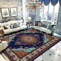 Une usine de fabrication chinoise produit des motifs de fleurs, tapis moderne imprimé en 3D, pour salon, chambre à coucher, tapis antidérapant
