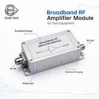 Amplificador de RF de Banda Ancha de Alta Linealidad, 20-1000MHz, Salida de 20W para Equipos de Prueba de RF y Mediciones de Laboratorio
