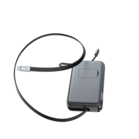 Meilleure Vente 2026 : Chargeur Portable QC3.0 10000mAh USB-C 20W 35W avec Câble Rétractable pour Banques d'Alimentation US EU AU UK