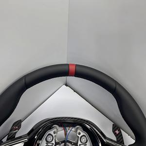 Volante Deportivo de Cuero para Auto, para <span class=keywords><strong>BMW</strong></span> F80 F82 F87 F83 F10 F20 F30 F15 F16 F25 F26 F06 F07 F11 F12 F33 F34 F01 F02 - Product Image 3