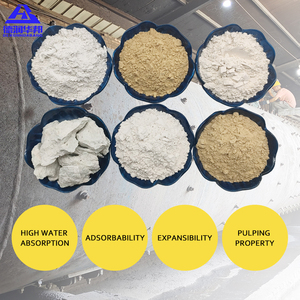 1302 Bột Đất Sét Bentonite trắng tự nhiên để hấp thụ tốt vật liệu nano Bentonite Natri màu vàng trắng - Product Image 6