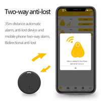 Traceur intelligent Bluetooth pour clés, dispositif de suivi anti-perte avec alarme, rappel pour animaux de compagnie, enfants, GPS pour animaux, portefeuille, bagages, porte-clés