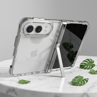 Casing HP Anti-Kuning Anti-Jatuh Transparan untuk Apple iPhone 18 Duo Ultra Fold, Pelindung Akrilik