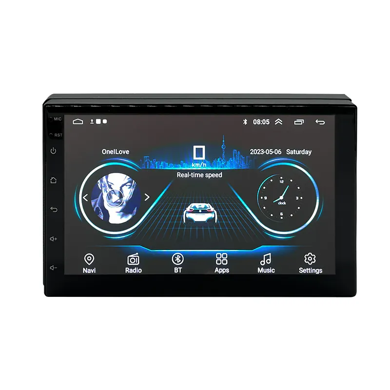 9 pouces voiture Android Auto Radio voiture Audio stéréo voiture lecteur multimédia prise en charge Fm WIFi FM ASP GPS BT AHD RDS