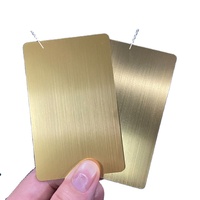 Tarjeta de Visita Digital Metálica de Cara Completa para Grabado Láser, Tarjeta de Visita Metálica NFC con Impresión Personalizada