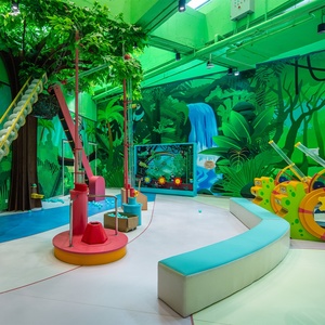 대형 가족 엔터테인먼트 어린이 등반 미로 슬라이드 게임 실내 놀이 공간 아이 실내 놀이 놀이터 장비 - Product Image 4