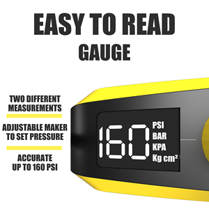 BAIMEI EDL manomètre vélo pompe à sol balle vélo pneu gonfleur à main pour Schrader/<span class=keywords><strong>Presta</strong></span>/<span class=keywords><strong>Dunlop</strong></span> Valve cyclisme accessoires - Product Image 4