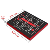 Ensemble d'outils mécaniques de 530 pièces avec inserts en mousse EVA pour coffre à outils, armoire, chariot, garage, atelier de réparation automobile