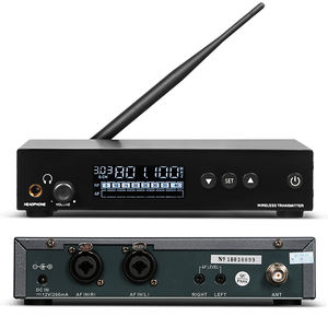 Système de monitoring intra-auriculaire sans fil professionnel UHF stéréo J8820 de haute qualité pour scène vocale et instrumentale - Product Image 4