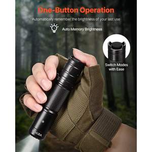 Db Led Zoom <b>Flashlight</b> <b>Rechargeable</b> Aluminum Body 6 Modes Ip66 Waterproof For Camping EDC Lighting - Product Image 4