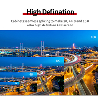 Écran LED rétroéclairé Zeyi 4K P1.86 2.88m*1.92m pour intérieur, avec télécommande, idéal pour centres commerciaux, hôpitaux, publicité et décoration directionnelle
