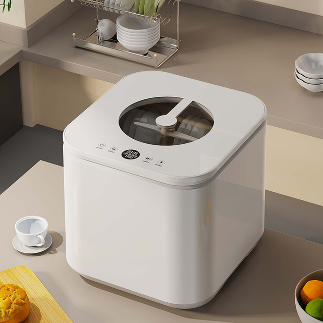 Installation Free Dishwasher Household Mini Countertop Dishwasher with Water tank Portable RV Fully Automatic Dishwasher Factory