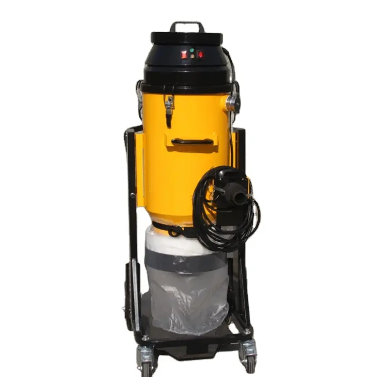 HEPA Industrial Vacuum Cleaner 110V dust extractor with self-cleaning V2 dust collector for floor grinder
