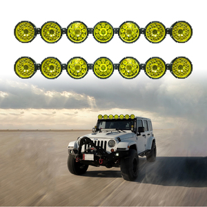 RIGIDON 20 Inch 510W Car Led Light Bar With 12V Wiring Harness Cable Kit, 9D Tri - View #10