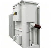 Transformateur de sous-station immergé dans l'huile, étanche, triphasé, 35/0,4 kV, ONAN, 50 Hz, 1600 kVA, en cuivre massif, monté sur socle, pour grands parcs minières, Rainbow ZGS20-G-1600kVA