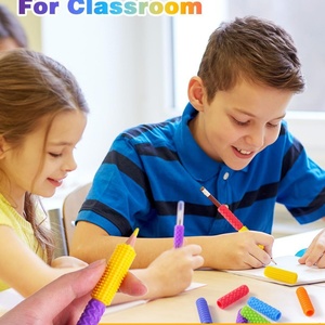 Couvre-stylos en silicone transfrontaliers les plus vendus – Conception segmentée professionnelle sur mesure, fonction correctrice, écologique - Product Image 5