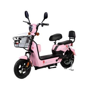 Scooter électrique urbain de loisirs 48v 350w, vélo électrique, pneu à vide de <span class=keywords><strong>14</strong></span> <span class=keywords><strong>pouces</strong></span>, scooter électrique urbain - Product Image 4