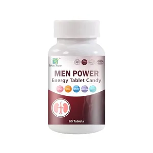 Tablette d'énergie personnalisée pour hommes pilules de vitalité pour hommes marque privée capsules de Maca X-power Max énergie à base de plantes pour hommes