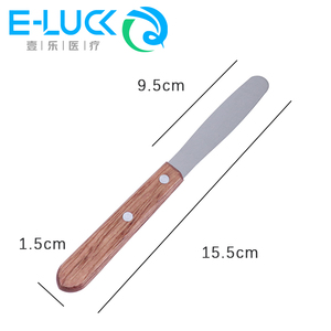 <span class=keywords><strong>Espátula</strong></span> y Cuchillo <span class=keywords><strong>de</strong></span> Mezcla para <span class=keywords><strong>Laboratorio</strong></span> Dental con Mango <span class=keywords><strong>de</strong></span> Madera y Construcción Metálica, Herramientas para Cera - Product Image 4
