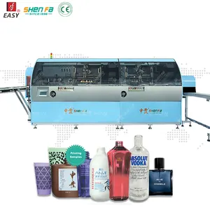 Mass Production Bottle Automatic Screen Printer Silk Screen Printing Machine for Glass Plastic Metal