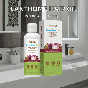Organic Onion Hair <b>Oil</b> with Black Seed & <b>Essential</b> <b>Oils</b> – Premium Hair Care <b>Oil</b> for Daily Scalp and Hair Nourishment - Product Image 2
