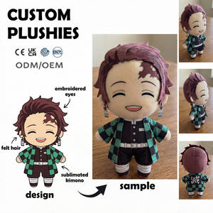 Peluche musicale danseuse personnalisée de haute qualité, mignonne, en forme de renard princesse, en tissu de coton, jouet en peluche pour enfants - Product Image 3