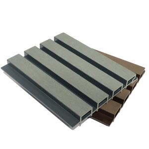 Panneaux muraux extérieurs en WPC à bas <span class=keywords><strong>prix</strong></span> : Idéaux pour tous vos besoins de décoration extérieure, y compris le panneau WPC noir élégant - Product Image 4