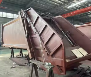 5-20 CBM <span class=keywords><strong>compactor</strong></span> Xe tải rác trên bộ phận cơ thể máy nén - Product Image 5