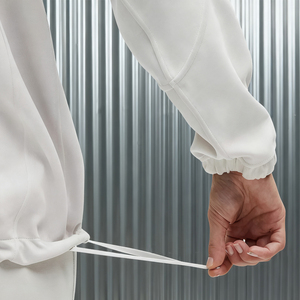 High Quality Custom Blank Polyester/<strong>Cotton</strong> Daily <strong>Wear</strong> Women's Quarter Zip Mock Neck Sweatshirt and Skirt Set - Product Image 4