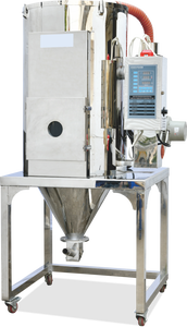 Séchoir Euro-hopper en acier inoxydable DY-SH100 avec air chaud uniforme, contrôle précis de la température PID et protection contre la surchauffe. - Product Image 3