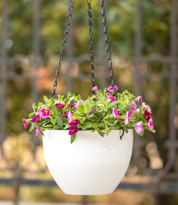 Macetas colgantes <span class=keywords><strong>de</strong></span> <span class=keywords><strong>plástico</strong></span> para plantas, macetas <span class=keywords><strong>de</strong></span> flores redondas para horticultura, con gancho <span class=keywords><strong>de</strong></span> <span class=keywords><strong>plástico</strong></span> duradero, para jardín y plantas suculentas, recicladas - Product Image 1