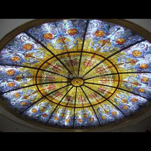 Personnalisez tous types de motifs en vitrail Tiffany pour l'éclairage et la décoration des plafonds, des dômes et des murs. - Product Image 5