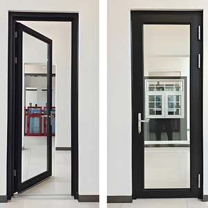 Puerta Corredera Interior de Doble Capa de Vidrio GlasA Tradicional Hecha a Medida con Marco de Aluminio - Product Image 1