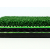 Tapis d'entraînement de golf 3D en nylon premium de 35 mm d'épaisseur, 1500x1500 mm