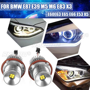 1 Par de Luces LED de 40W para Auto, Anillos de Halo, Lámpara de Marcaje, Bombilla H8 para BMW E39 E60 E61 E65 E66 E83 E87 63126904048 - Product Image 1