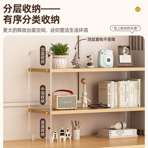 Acrylic Cosmetic Storage Rack 3 Tier Desktop Organizer For Makeup And Skincare Products - Product Image 3