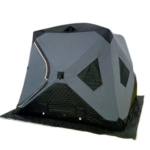Faible QUANTITÉ MINIMALE DE COMMANDE Glace de pêche tente d'hiver de pêche maison sauna tente camping en plein air de pêche <span class=keywords><strong>cabane</strong></span> - Product Image 1